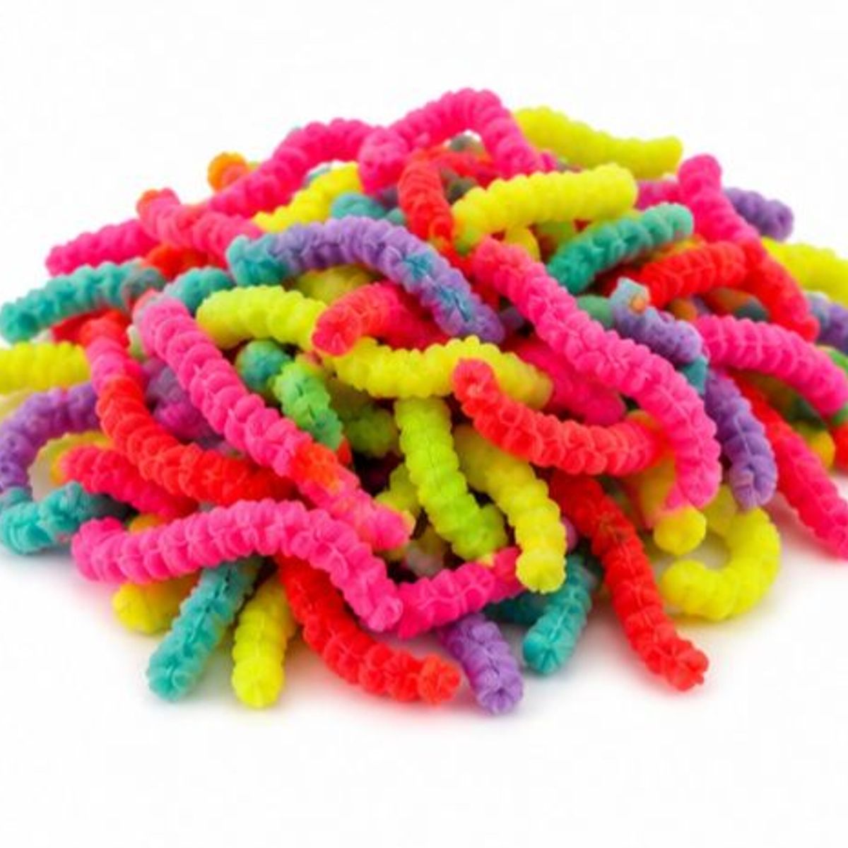 GENERICO - Squishy Gusanos Magicos Sensorial Multicolor