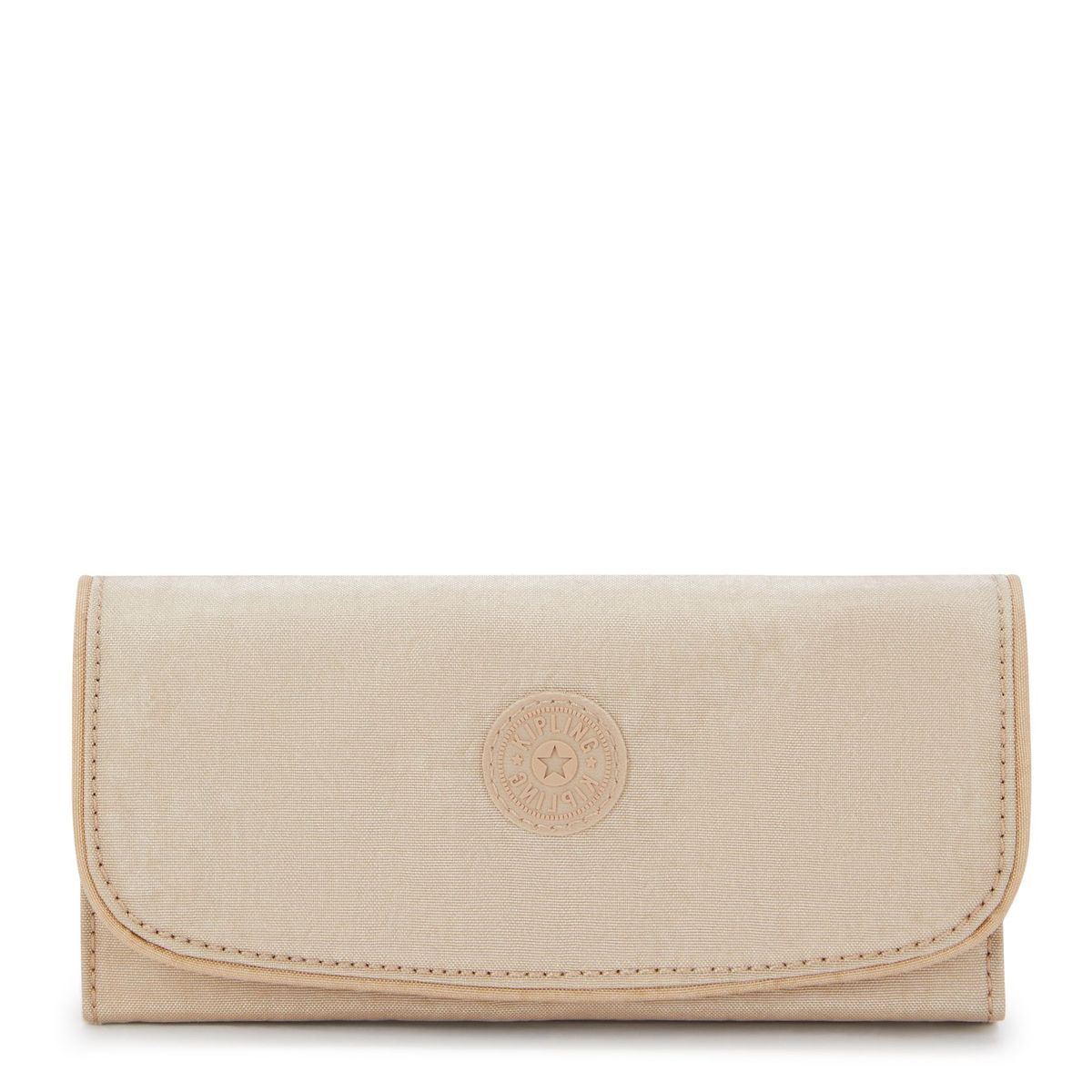 KIPLING - Billetera Mujer Kipling Money Land Beige