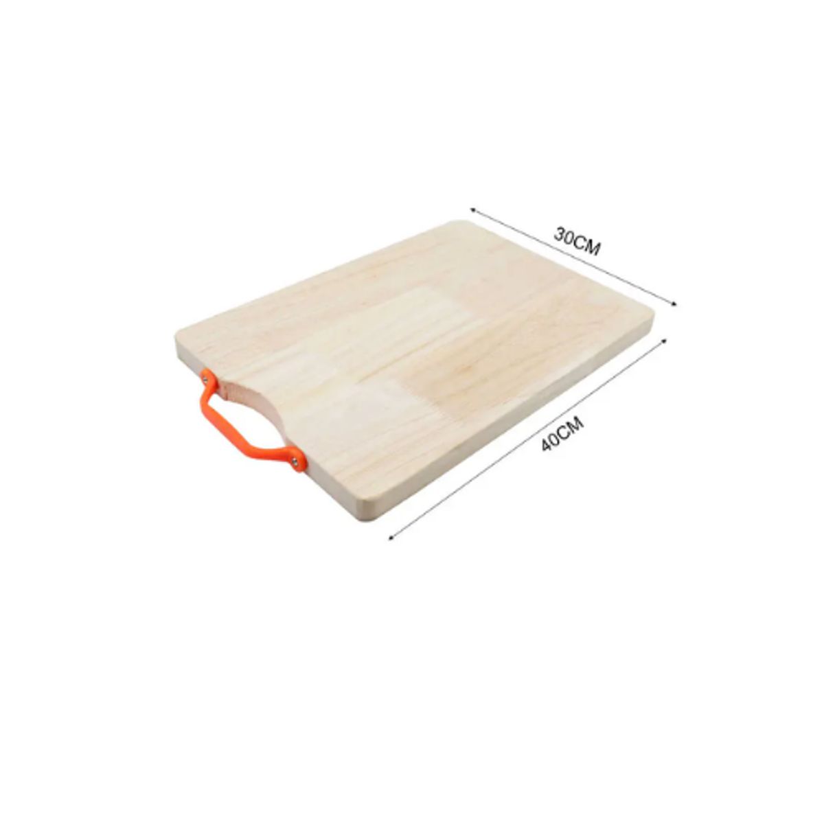 GENERICO - Tabla De Cortar BAMBÚ 30X40CM Madera Cocina