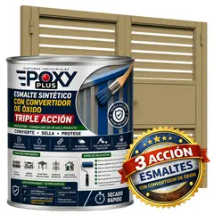 EPOXY - ESMALTE SINTETICO - CONVERTIDOR OXIDO - 1-8 GALÓN - BEIGE PERLADO