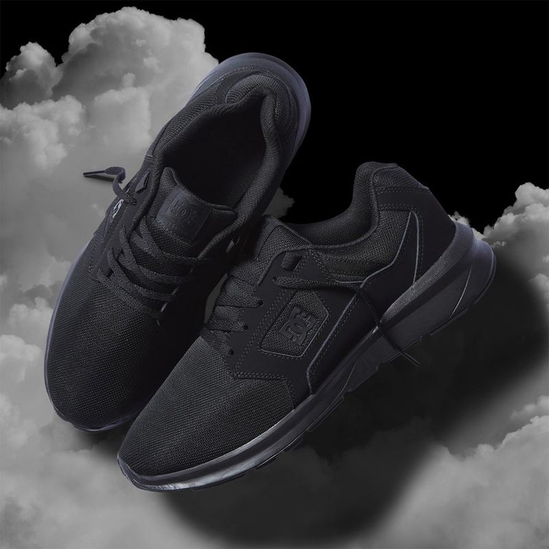 DC - Skyline M 3Bk Zapatilla Urbana Hombre Negra DC