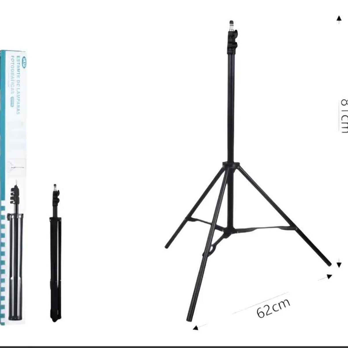 GENERICO - Soporte Para Aro De Luz 2,1 Metros Pie De Flash Profesional