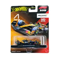 HOT WHEELS - Auto Formula 1 McLaren MCL39 2025 #4 Lando Norris HotWheels Premium 1:64