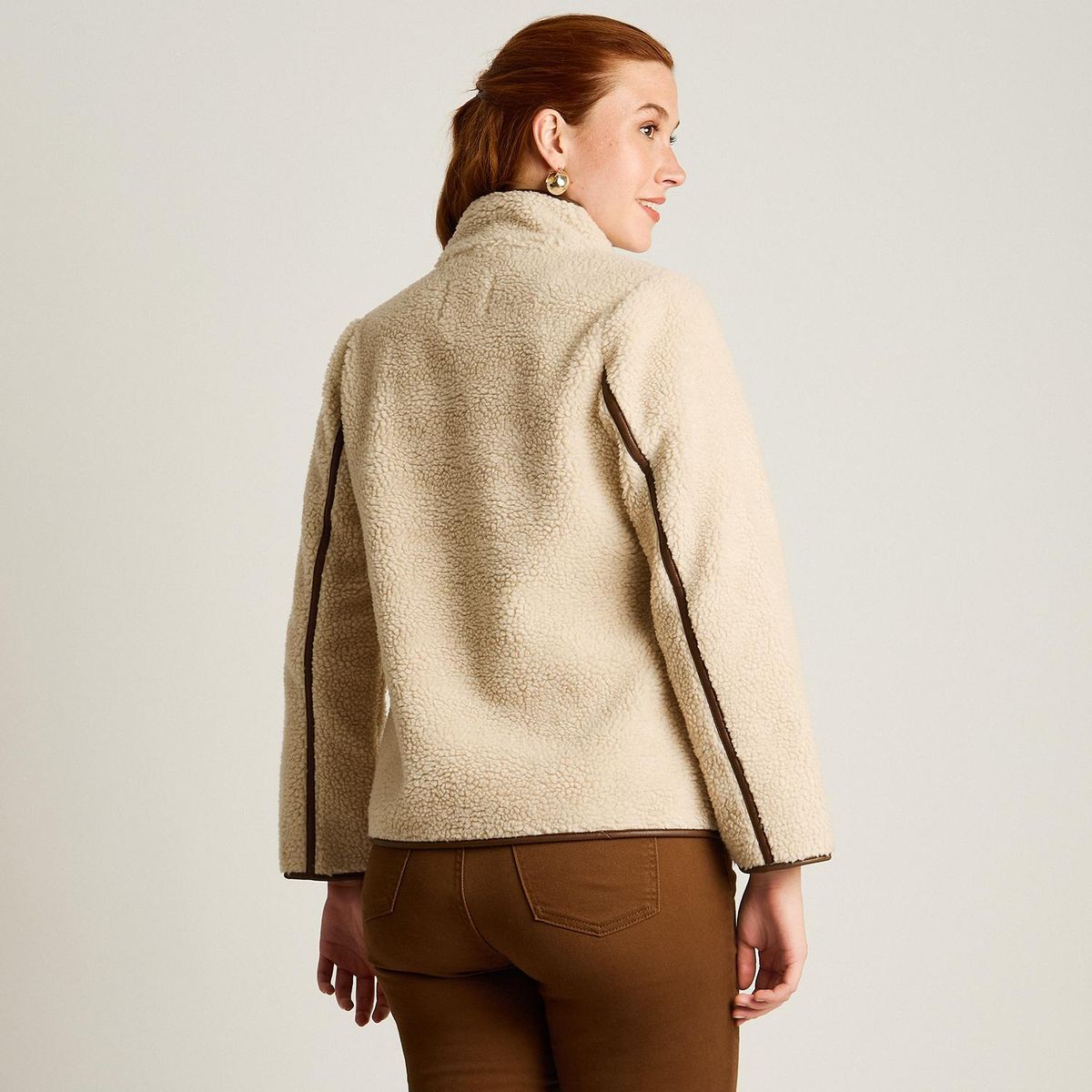 LORENZO DI PONTTI - Chaqueta Manga Larga Mujer Beige