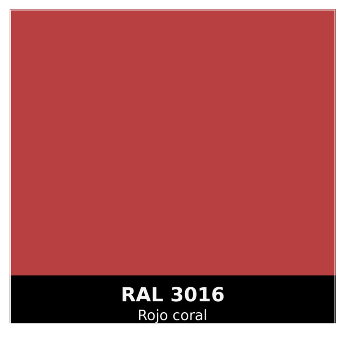 EPOXY - ESMALTE SINTETICO - CONVERTIDOR OXIDO - 1-8 GALÓN -  ROJO CORAL