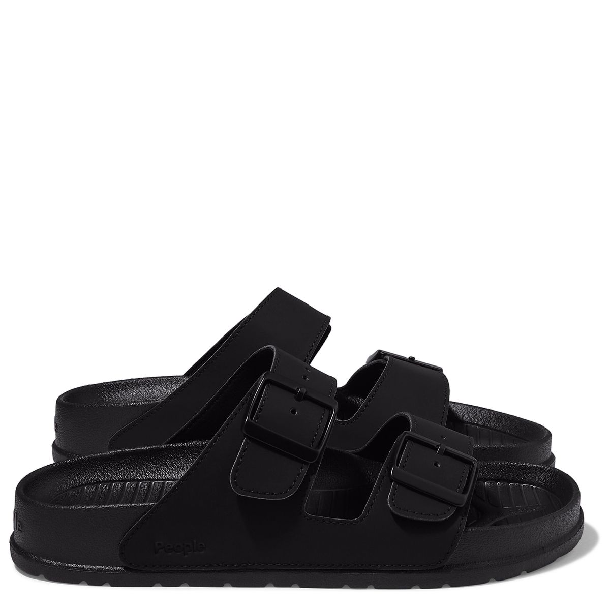 PEOPLE - Sandalia Unisex Negro People
