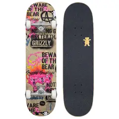 GRIZZLY - Tabla Skate Completa Anarchy 8.125'' Griptape