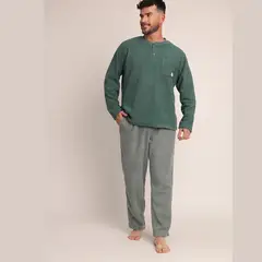 MONA - Pijama Masculina Micropolar Monamour