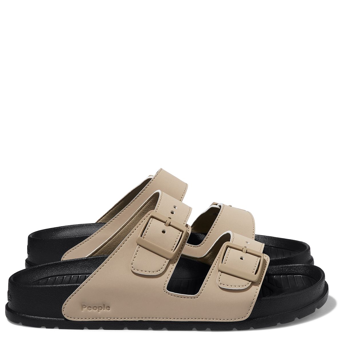 PEOPLE - Sandalia Hombre Blanco People