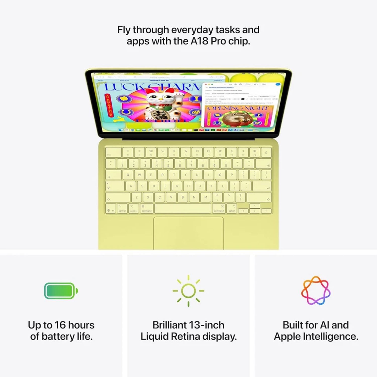 APPLE PORTÁTIL APPLE MACBOOK NEO 13 PULGADAS 8GB 256GB NUEVO