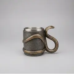 GENERICO - Tazón Taza De Cráneo Vikingo Tazón Cerveza Acero Inoxidable