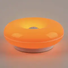 GENERICO - Lámpara Donut Led Touch Regulable- Diseño Moderno Naranja