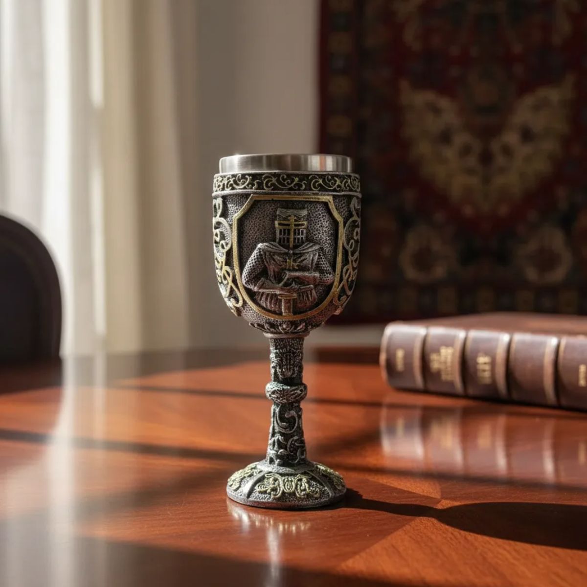 GENERICO - Tazón Taza De Cráneo Vikingo Tazón Cerveza Acero Inoxidable