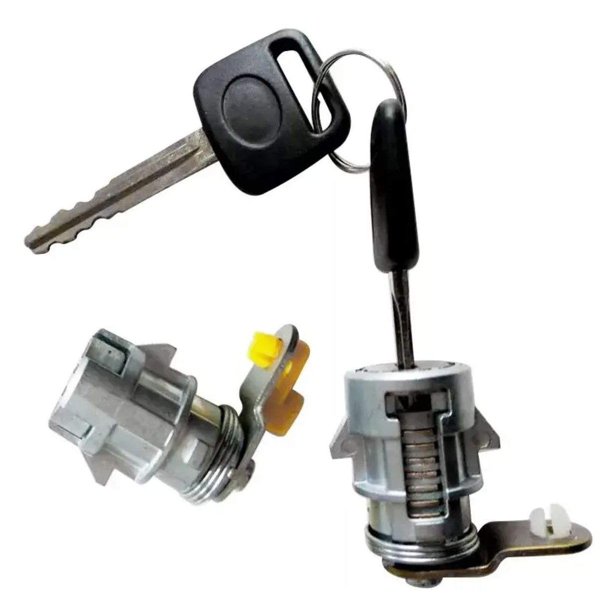 GENERICO - Cilindro Chapa Puerta Para Toyota Hilux 1989-04 Par+2llaves