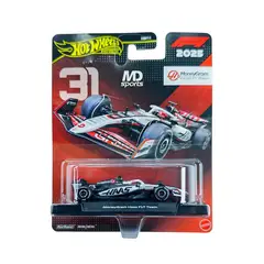 HOT WHEELS - Auto Formula 1 Haas VF-25 2025 #31 Esteban Ocon HotWheels Premium 1:64