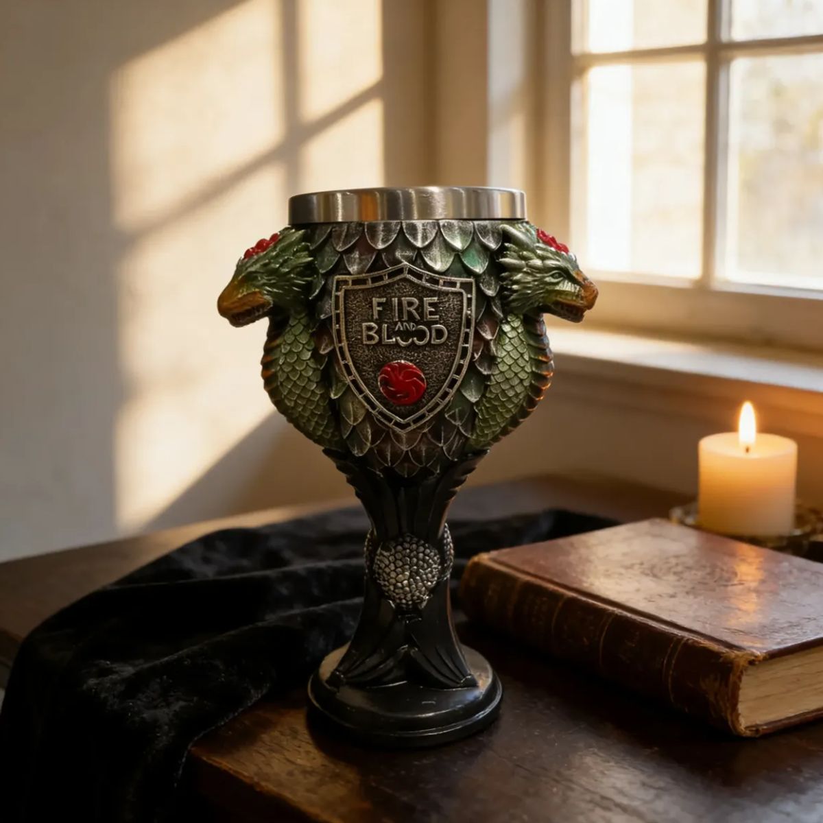GENERICO - Tazón Taza De Cráneo Vikingo Tazón Cerveza Acero Inoxidable