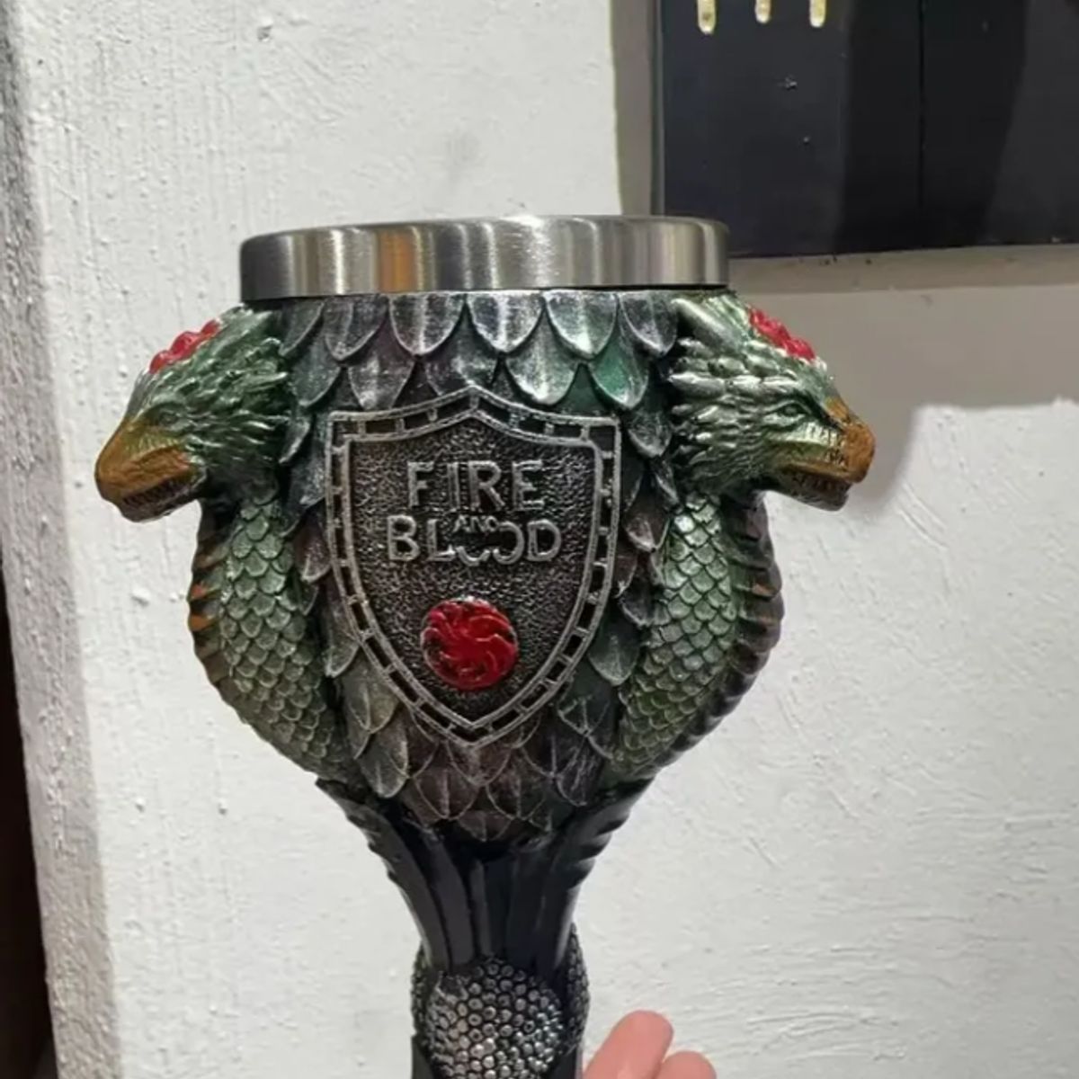 GENERICO - Tazón Taza De Cráneo Vikingo Tazón Cerveza Acero Inoxidable
