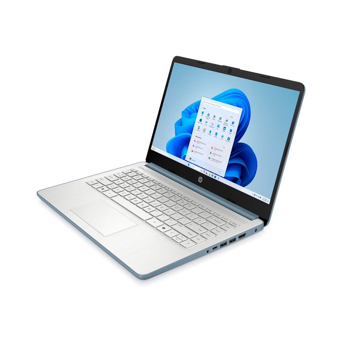 HP - Notebook HP Intel N150 4GB 128GB 14 HD Táctil W11 Azul Luna