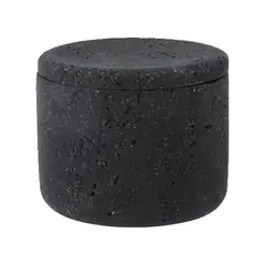 ANTICO HOME - Porta Algodon En Poliresina Chilcos Negro