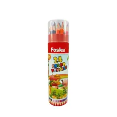 FOSKA - Lápiz de color de madera 24 und PTR1024L