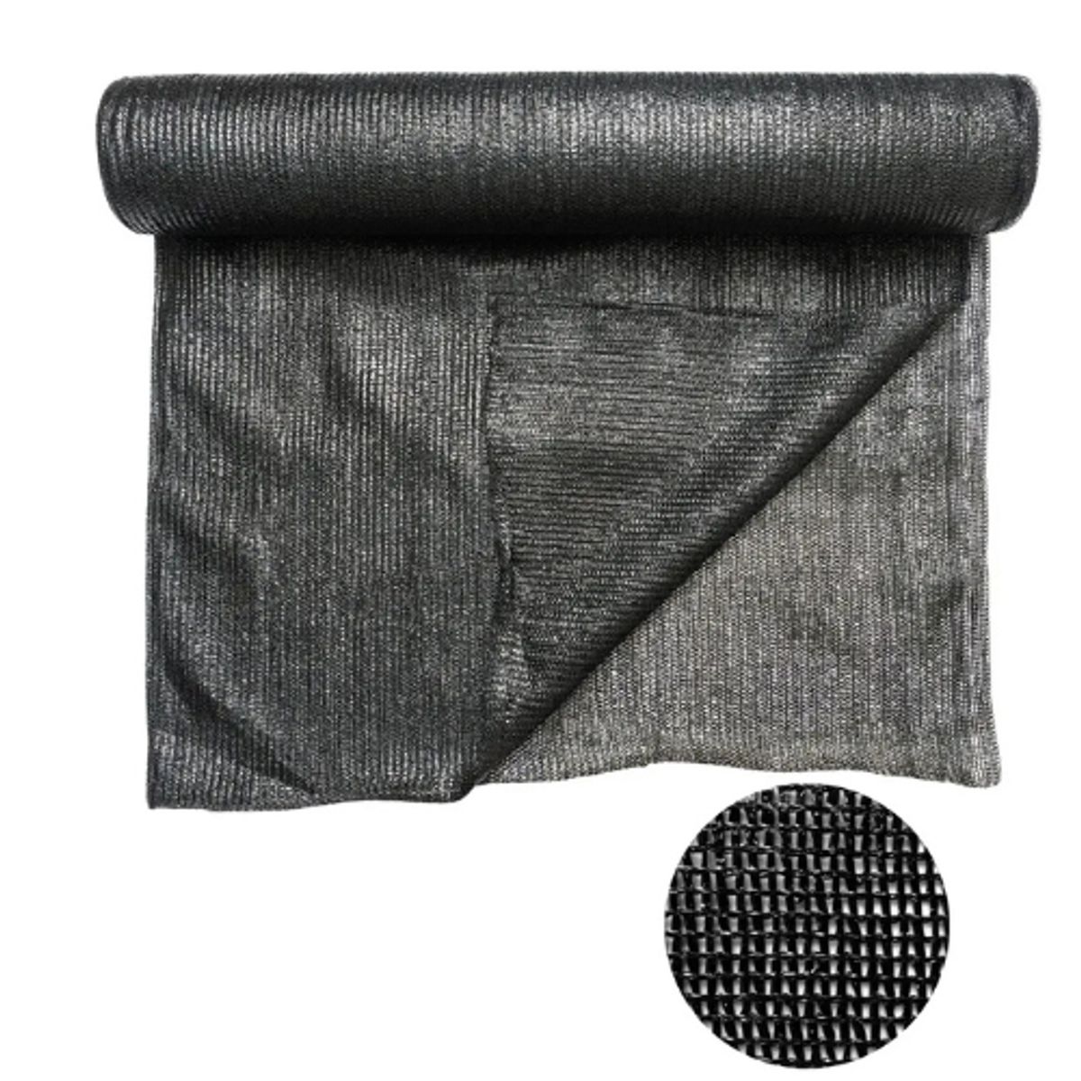 GENERICO - Malla Raschel Negra 80% - Para Jardin 4,2 X10mts