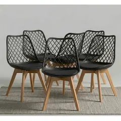 CORI CORI - Pack 6 Sillas de Comedor Tulip Mesh