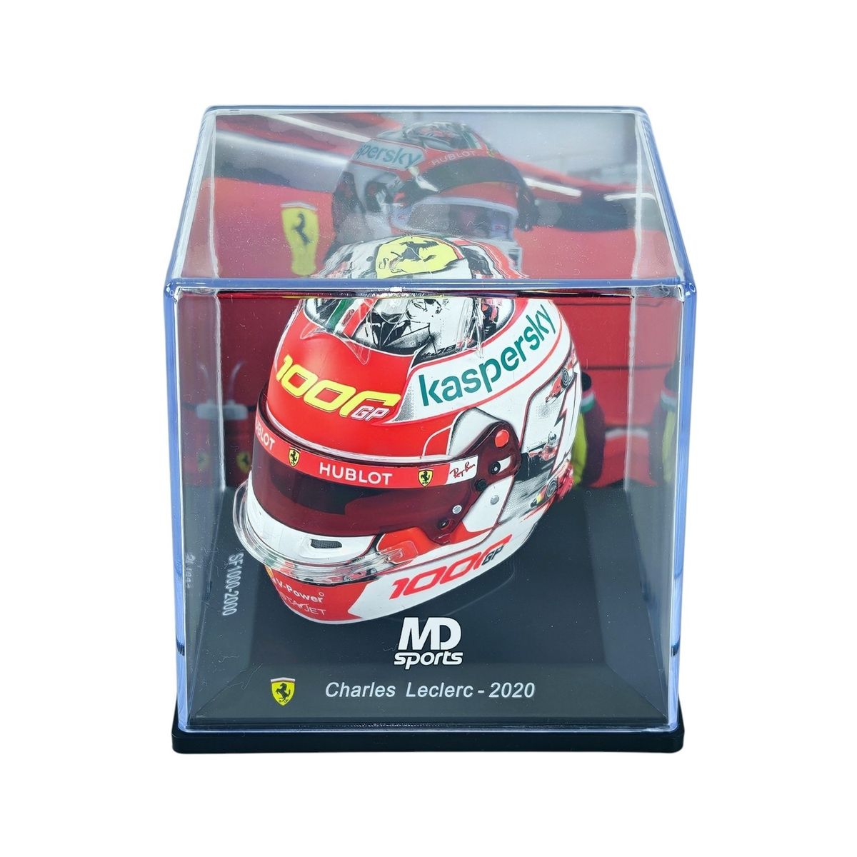 FORMULA 1 - Casco Formula 1 Casco Formula 1 Charles Leclerc Ferrari GP Mugello 2020 Spark 1:5