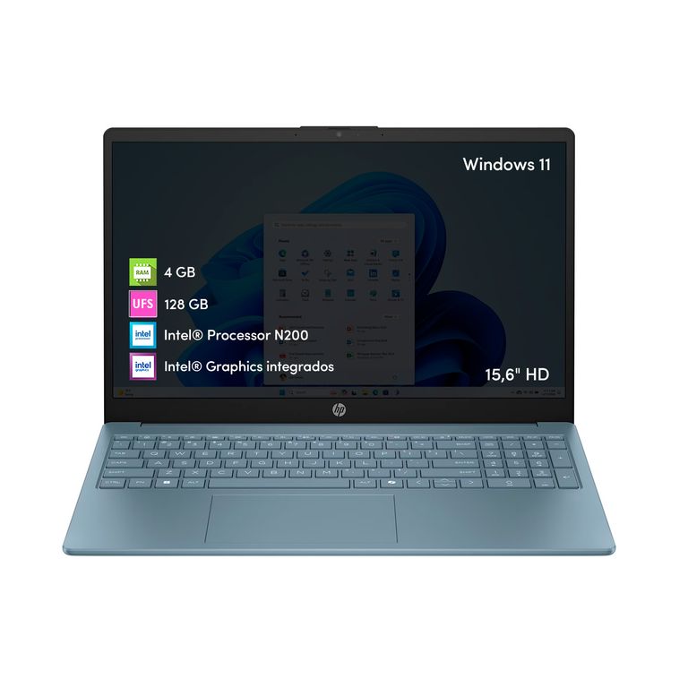 Notebook Intel N200 4GB 128GB UFS 15.6 HD Win11