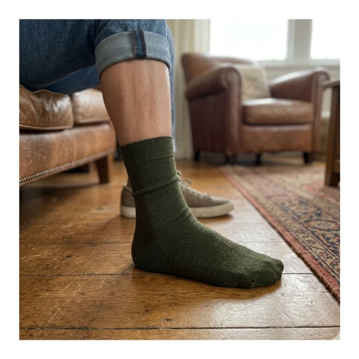EKOL TACTICA MILITAR - Par Calcetines Bambú Lisos Unicolor Talla Única