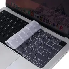 GENERICO - Cubre Teclado de Silicona para Macbook Air 13 (A2179/A2337) Negro