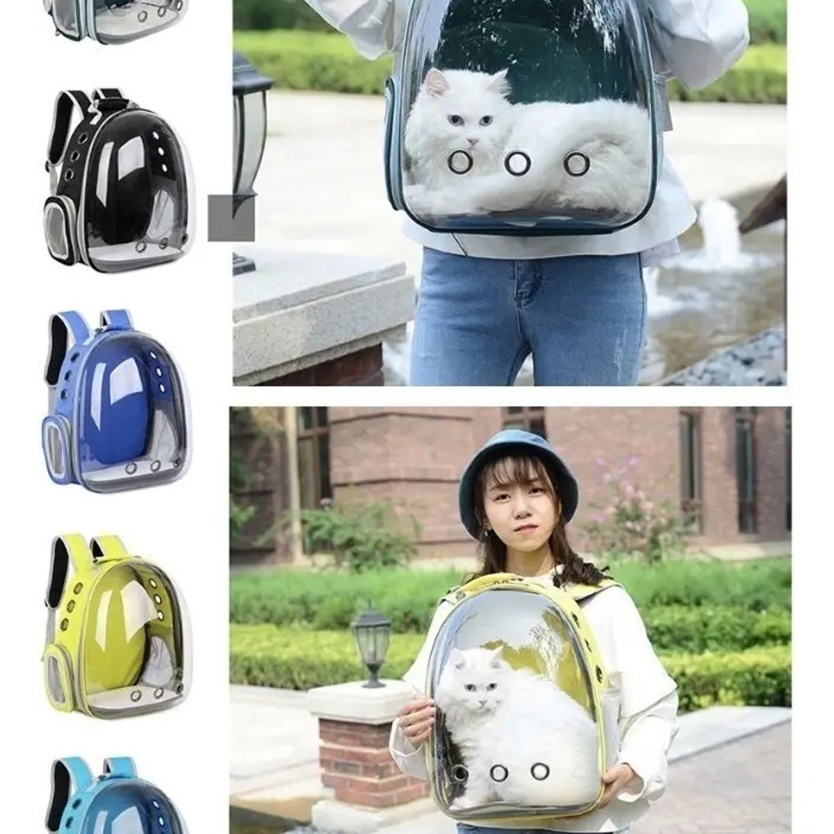 GENERICO - Bolso Morral para Transportar Mascotas Pequeñas