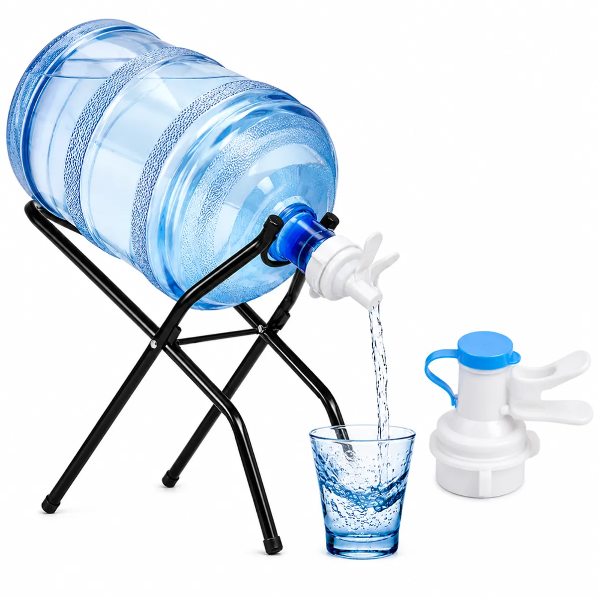 GENERICO - Soporte Para Bidón De Agua Con Llave Dispensadora