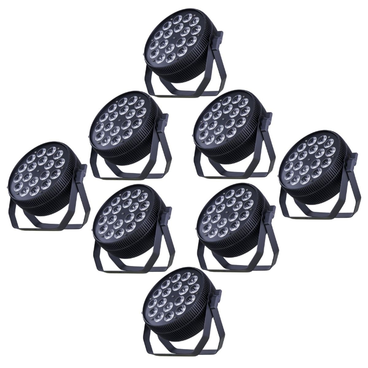 GENERICO - Foco Led Kit 8 VLTG Slim 18x18
