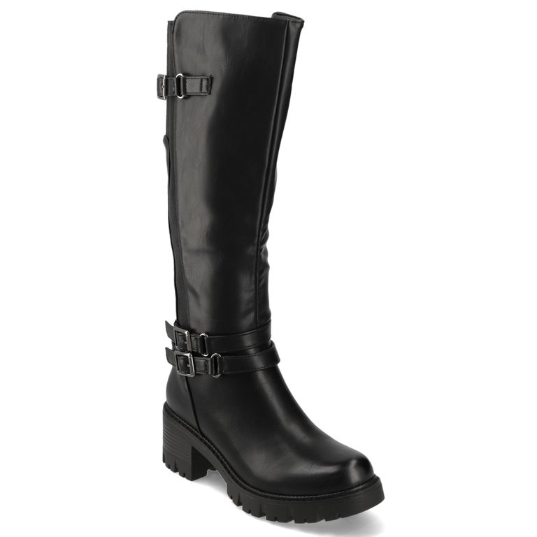 Bota Taco Negro