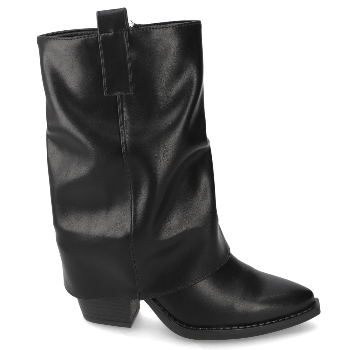 NEW WALK - Bota slouchy Negra New Walk
