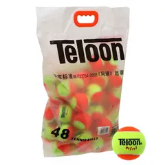 TELOON - Pack 48 Pelotas de Tenis para Niños - Stage 2