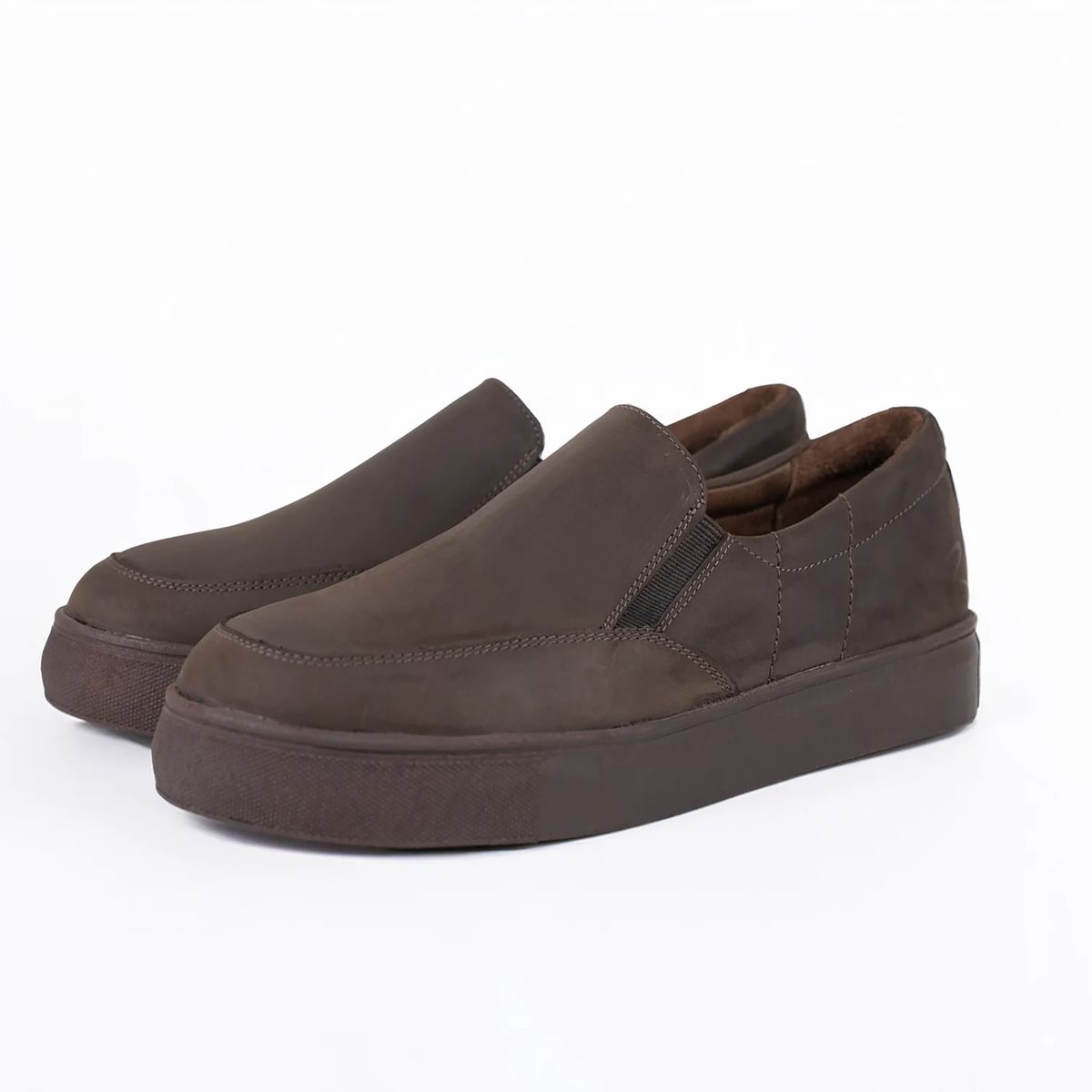 RALTON - Zapatilla Slip-On Chocolate