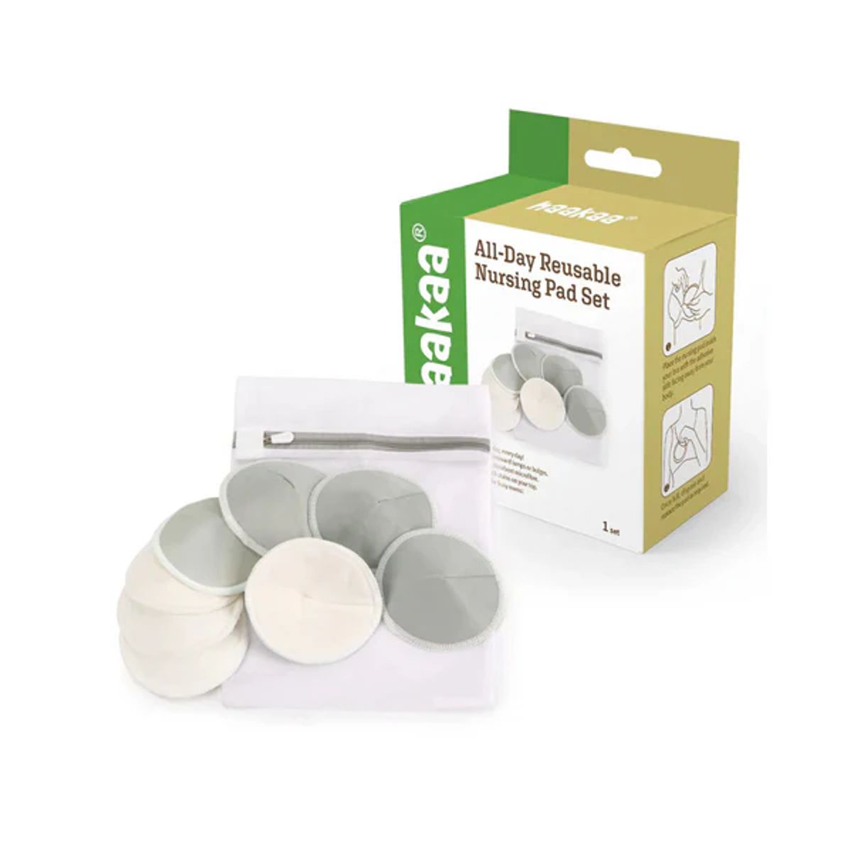 HAAKAA - Absorbentes de Leche Reutilizables - haakaa