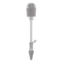 HAAKAA - Cepillo de Silicona para Limpieza de Mamaderas - Gris -