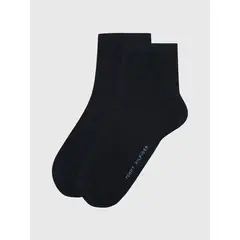 TOMMY HILFIGER - Pack De 2 Calcetines Cortos Azul