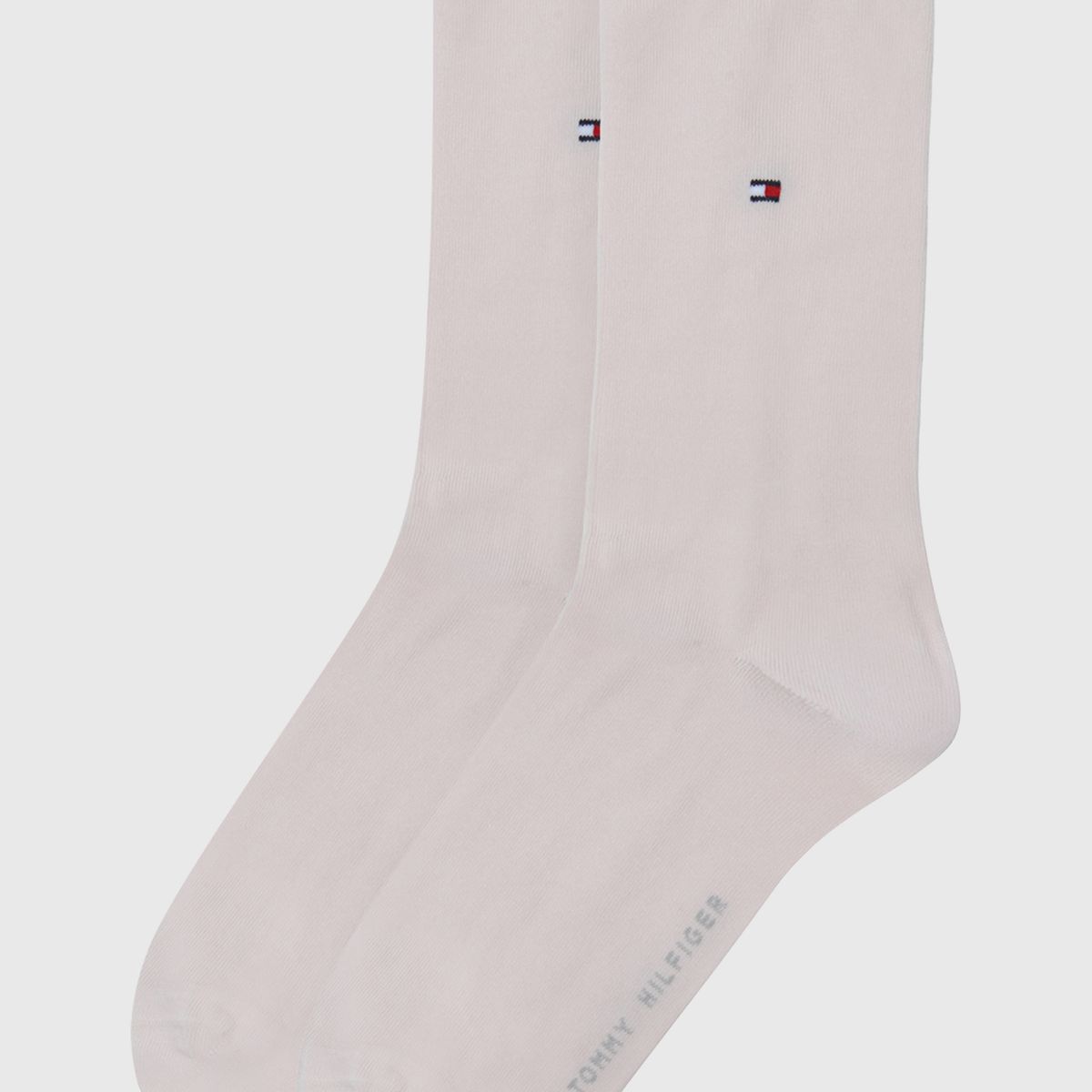 TOMMY HILFIGER - Pack De 2 Calcetines Con Logo Rosa Tommy Hilfiger