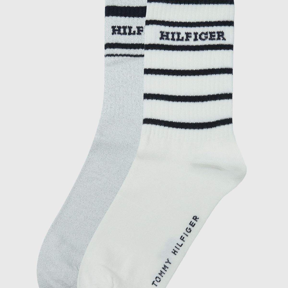 TOMMY HILFIGER - Pack De 2 Calcetines De Rayas Multicolor Tommy Hilfiger