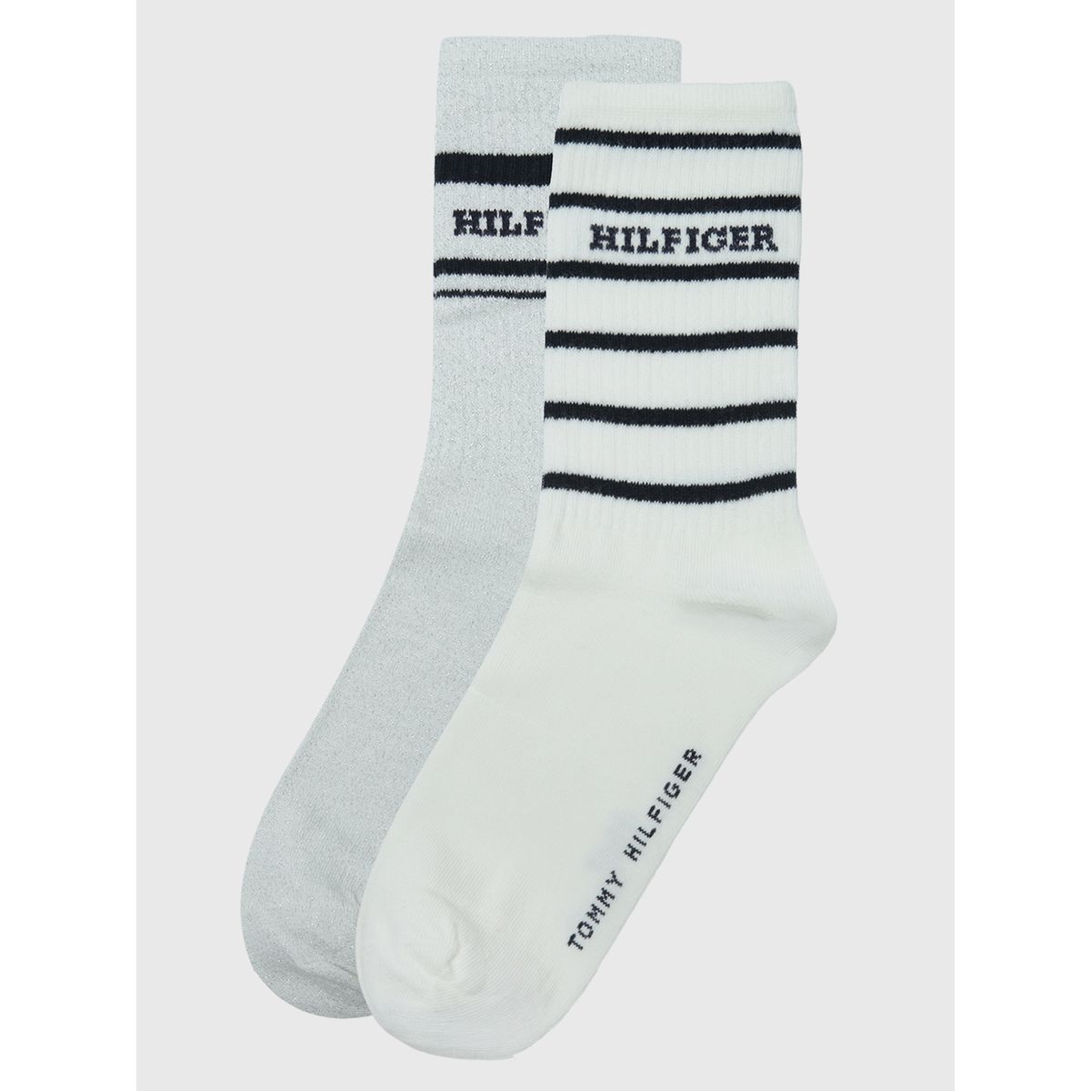 TOMMY HILFIGER - Pack De 2 Calcetines De Rayas Multicolor Tommy Hilfiger