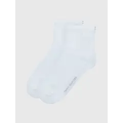 TOMMY HILFIGER - Pack De 2 Calcetines Cortos Blanco