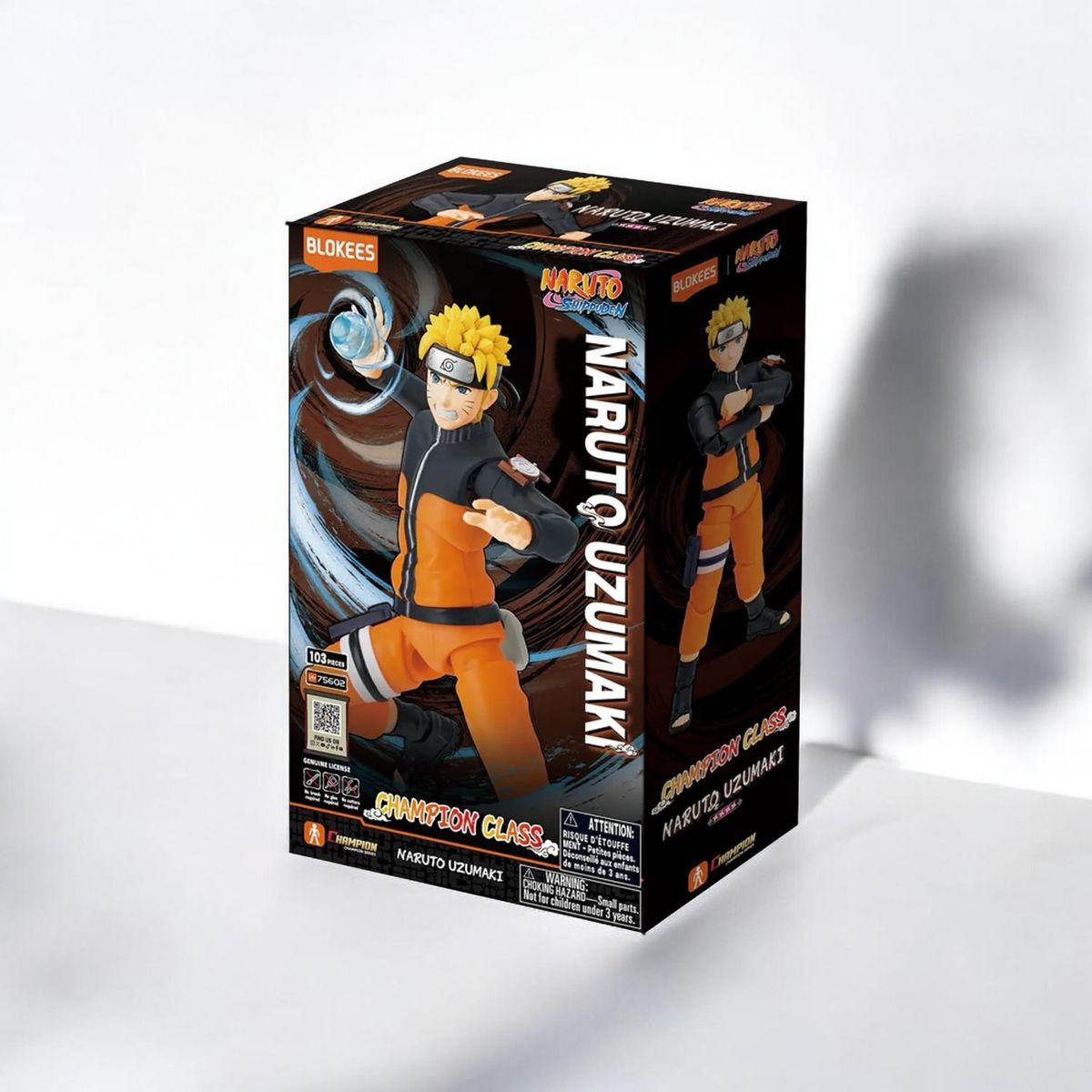 BLOKEES - Figura Armable Coleccionable Blokees Naruto Uzumaki