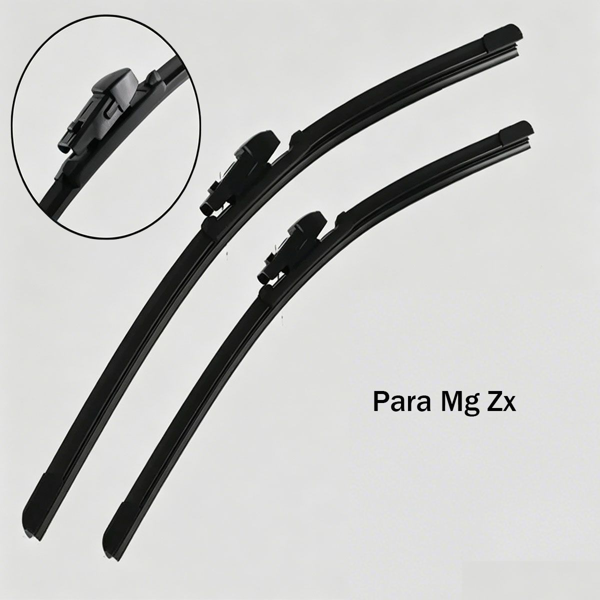 MOONCORE - Juego De 3 Limpiaparabrisas Para Mg Zs Ev, 24 +14 +10