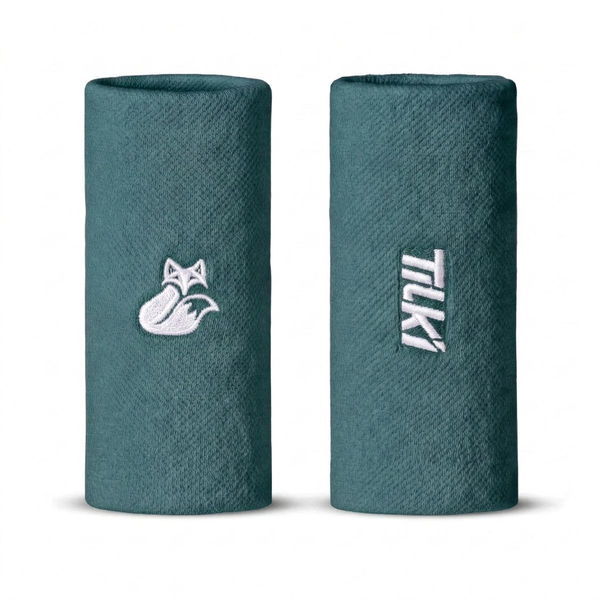 TILKI - Muñequera Tilki Larga XL Terry Petroleo X2 Tenis Padel