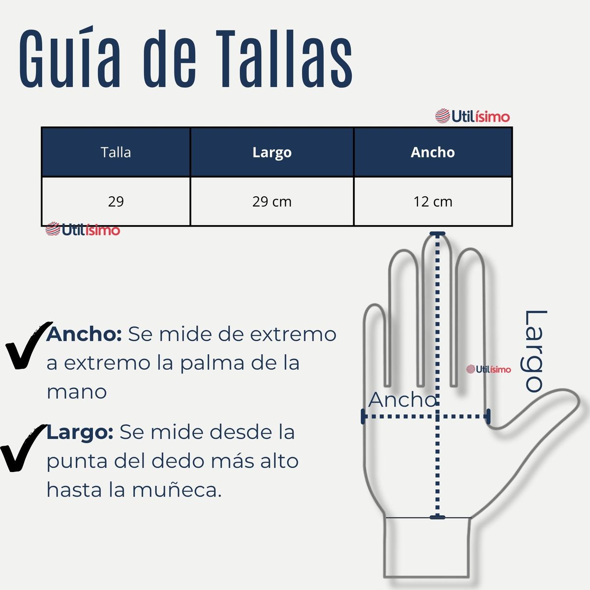 UTILISIMO - Guantes Esquí Surtidos Térmicos Impermeables TouchScreen Nieve Esquiar