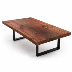 GENERICO - Mesa de Centro Roble Apellinado Centenario 100 Años