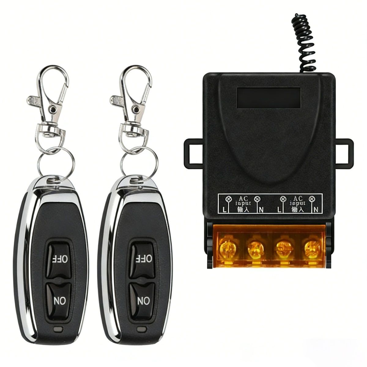 Modulo Relé Inalámbrico 220v 30a Rf 433mhz Con 2 Controles, marca MOONCORE - Foto Principal